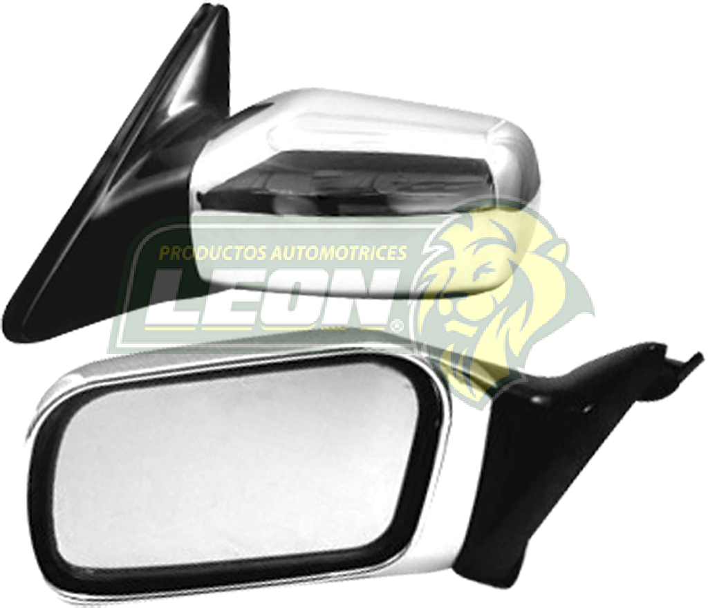 ESPEJO LATERAL CROMADOS NISSAN TSURU III 94-17 TUNIX (JUEGO L, Y R)