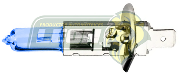 FOCO TIPO XENON H1 12V 100W  AZUL OSCURO (F11124)