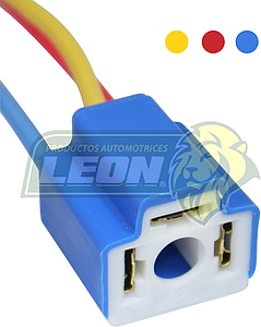 ENCHUFE DE UNIDAD H4 LATON REFORZADO CAL.12 T/ORIG (COLORES) G182