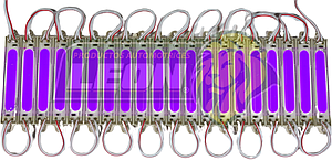 MODULO T/CHIP 7.5CM C/LED COB MORADO TUN