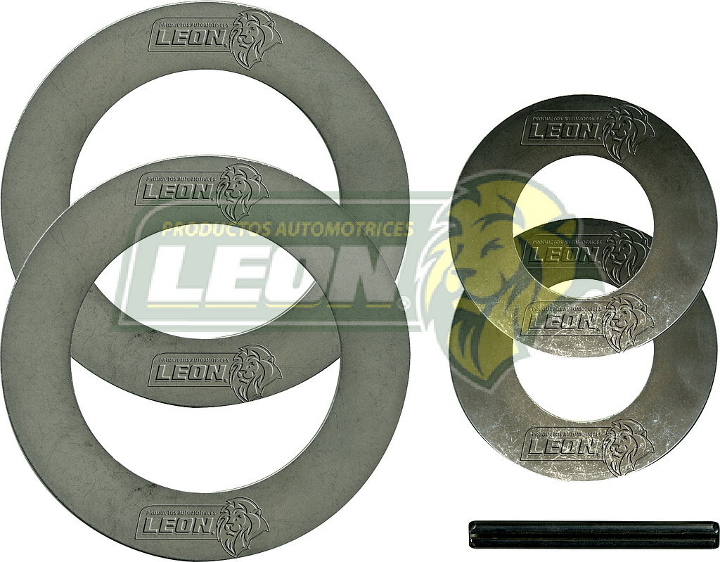 RONDANAS DE EMPUJE CAMIONETA FORD, DODGE, GM 85-98 DOBLE RODADO (JGO. c/5 pzas.) 756297X