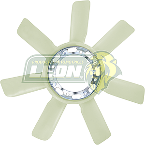 VENTILADOR PLASTICO HYUNDAI H100 02-06 Ø: 41 cm HO782A