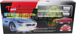 LUZ ESTROBOCOSPICA 12V  PROFESIONAL PARA  INT. Y EXT. CODIF. (2 TUBOS 10")