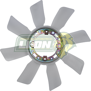 VENTILADOR PLASTICO G.M. COLORADO 3.0L 05-07 Ø: 44.5 cm HO783