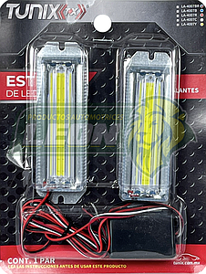 ESTROBO CON 10 LEDS DOBLE CON PROBADOR BLANCO, FUNCION FIJA Y ESTROBO SUPER BRILLANTES