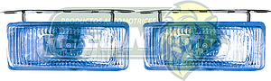 FAROS RECTANGULAR 4.5X12.5 CM AZUL (JUEGO)