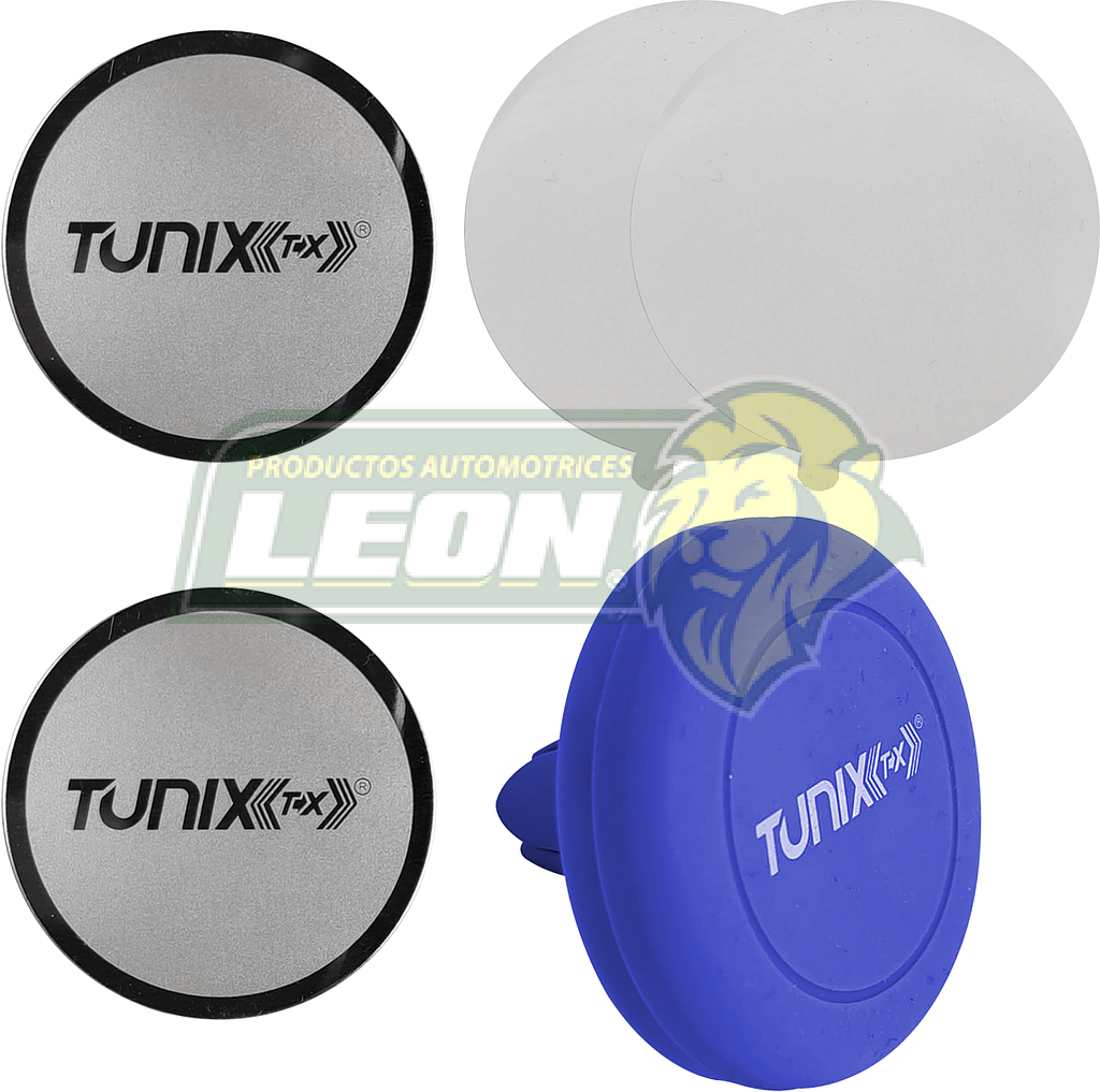 SOPORTE PARA CELULAR DE SILICON C/IMAN N50 UNIVERSAL COLOR AZUL