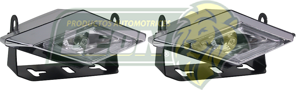 FARO ALUMINIO DIAMANTE ROMBO (AZUL, CLARO, AMARILLO) (JGO. c/2 pz.)