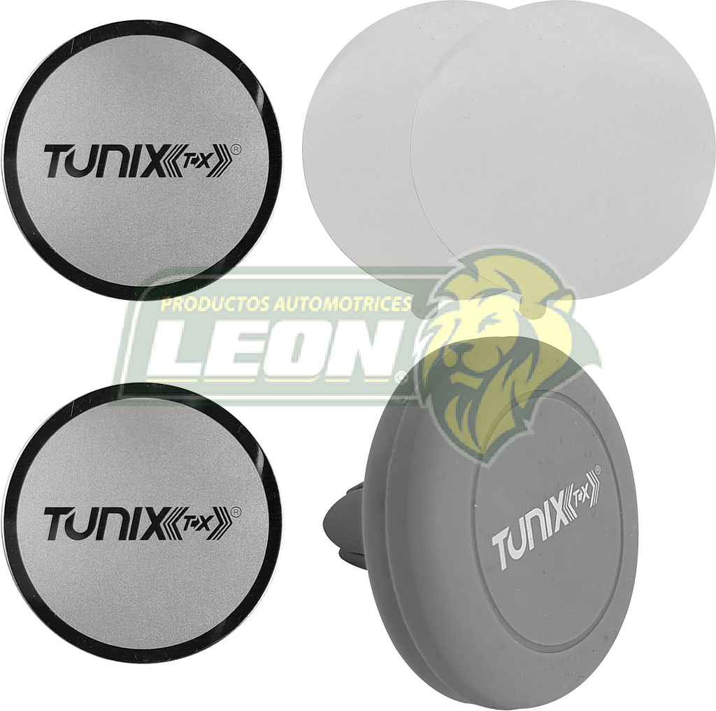 SOPORTE PARA CELULAR DE SILICON C/IMAN N50 UNIVERSAL COLOR GRIS