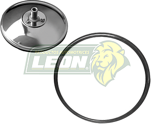 ESPEJO CONCAVO REDONDO 7" P/EXTERIOR C/B = KD3107
