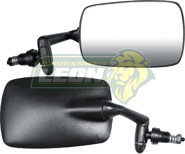 ESPEJO LATERAL (R) VW SEDAN M.1600 96-04 METALICO NEGRO ABATIBLE “CONCHA TIPO HELLA” (687-96D-N) (PRECIO X pza.)