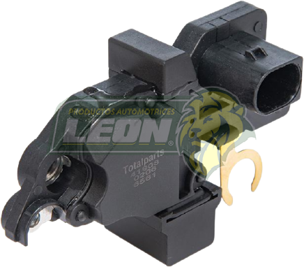 REGULADOR ALTERNADOR 12 VOLTS BOSCH V.W. JETTA A4, POINTER, BEETLE (2 TERMINALES) (F00M145350, F00M145225, IB5225, IB225)