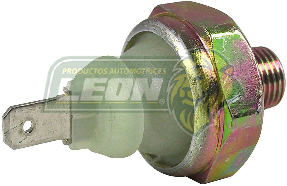 BULBO ACEITE VW 1600 PS102, STD. PS-121, OEM 021919081B, COMBI , SAFARI , ENFRIADOS P/AIRE PRESION 0.15 A 0.45 BAR, ROSCA M10 X 1.0 , (BLANCO) TIPO FOCO = 03677 = 08575