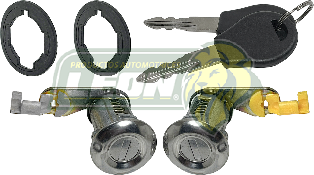 CHAPA PARA PUERTA NISSAN TSURU III 92-94, SENTRA 95-99, TSURU II 86-81 (JGO. c/2 LLAVES)