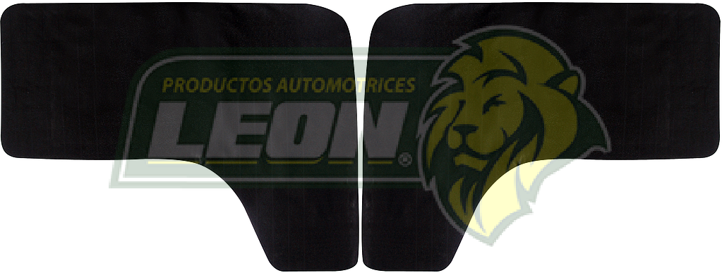 TAPAS P/PUERTAS LATERALES VW COMBI VINIL NEGRO (JGO. 2 pz.)