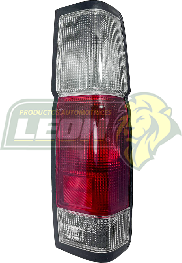CALAVERA NISSAN PICK-UP LARGA 40.5 cm TRANSP./ROJA/TRANSP. (LADO R)