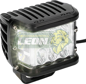 FARO DE 12 HIPERLED CON ESTROBO BLANCO