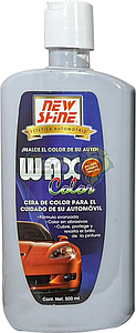 CERA DE COLOR GRIS CLARO, CUBRE RAYONES SUPERFICIALES 500 ml. NEW SHINE