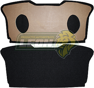 TAPA TRASERA P/BOCINAS VW POINTER ALFOMBRA NEGRA