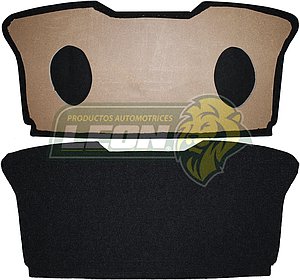 TAPA TRASERA P/BOCINAS VW POINTER ALFOMBRA NEGRA