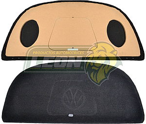 TAPA 1/2 LUNA TRASERA VW 1600 ALFOMBRA GRIS OSCURA ACONDICIONADA P/BOCINAS