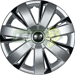 TAPON DE RIN 16” ABS GRIS/NEGRO MOD-0003 (JGO. c/4 pz.)