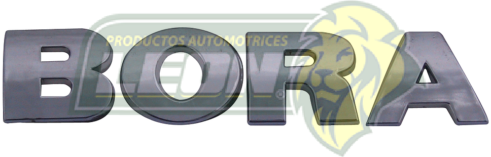 EMBLEMA CAJUELA BORA ORIGINAL