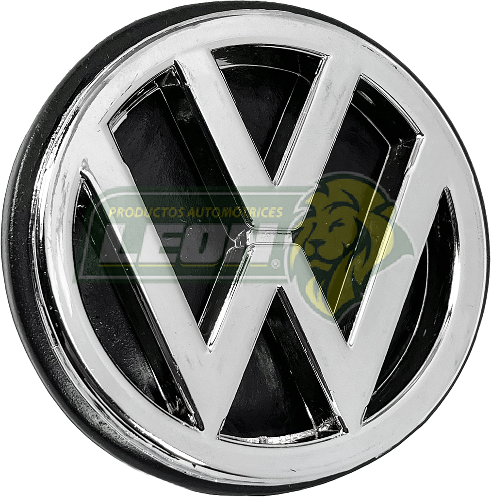 EMBLEMA CROMADO VW GOLF, JETTA A2 REDONDO Ø: 7.5 cm