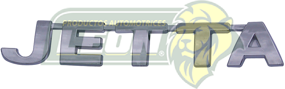 EMBLEMA CROMADO JETTA LETRERO