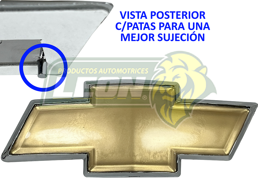 EMBLEMA PARILLA G.M. CHEVY C3 19x7 cm