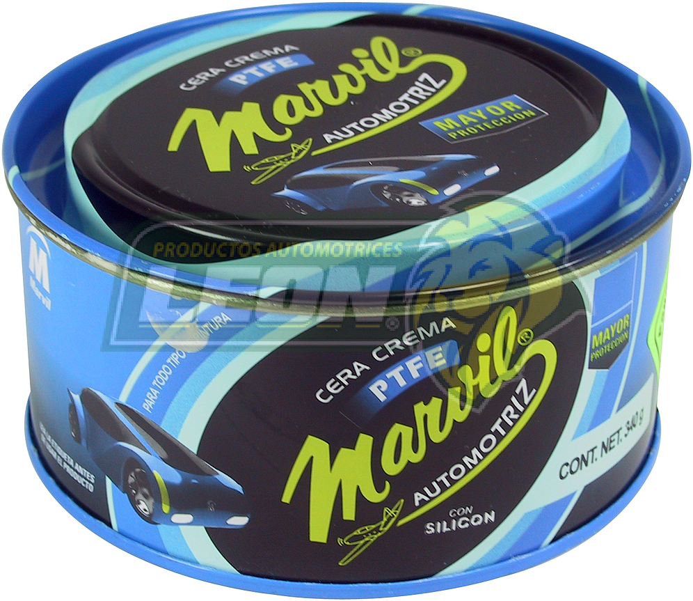 CERA CREMA ACRILICA CON CARNAUBA 374 g AZUL MARVIL