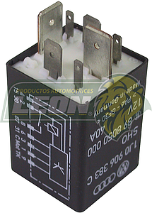 RELAY MOTOVENTILADOR GOLF,JETTA A4 #409, 7 TERMINALES (RELEVADOR)