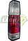 CALAVERA NISSAN PICK-UP LARGA 40.5 cm TRANSP./ROJA/TRANSP (LADO L)