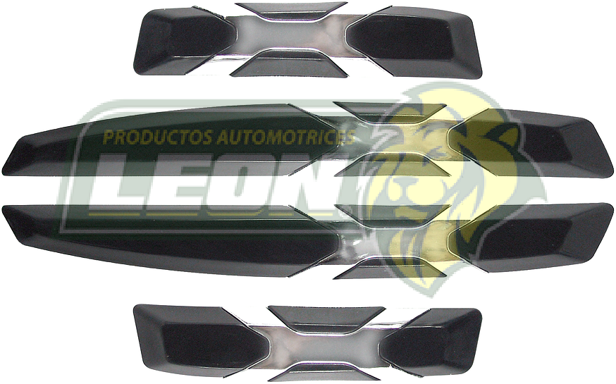 PROTECTOR DE PUERTAS COLOR NEGRO C/VIVOS