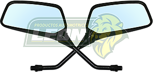 ESPEJO P/MOTO ITALIKA ST70/ST90 UNIVERSAL M10 (JGO. c/2 pz.)