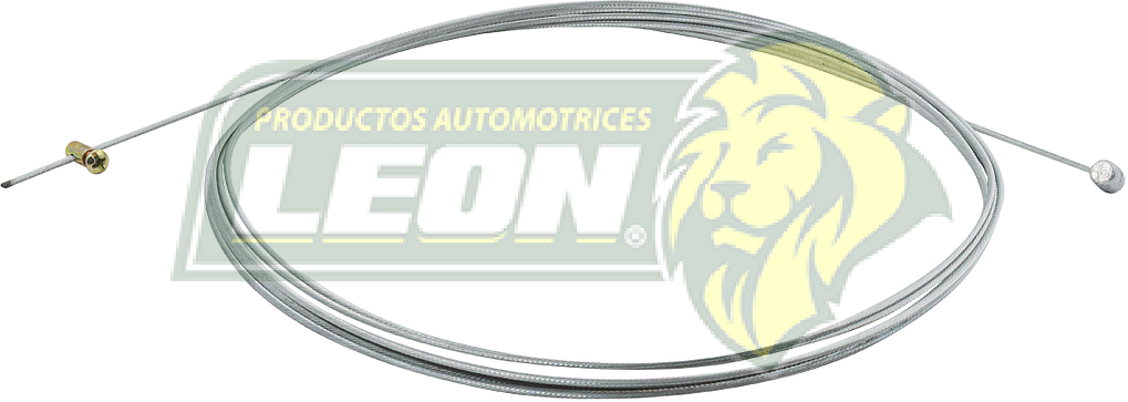 CHICOTE ACELERADOR/CLUTCH MOTOCICLETA UNIVERSAL CON AHORCADOR 2 mts., GR:2 mm