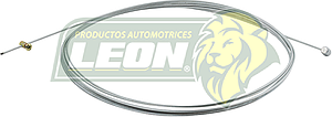 CHICOTE ACELERADOR/CLUTCH MOTOCICLETA UNIVERSAL CON AHORCADOR 4 mts., GR:2 mm