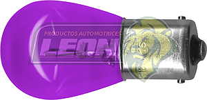 FOCO 1141 12V 21CP 1 POLO BOMBILLA GRANDE PURPURA  (BA15S)