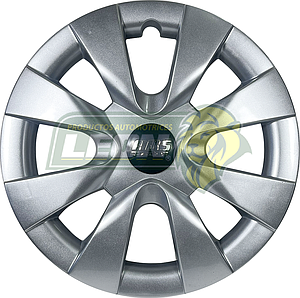 TAPON DE RIN 14" COLOR GRIS MOD. 0083  (JGO. c/4 pz.) ABS