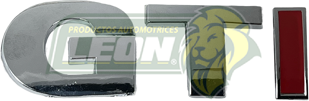 EMBLEMA GTI COLORES VW POINTER, DERBY 2.5x7.8 cm