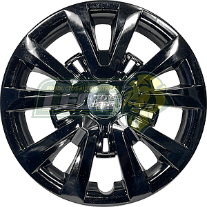 TAPON DE RIN 14” SPORT LINEA ESPECIAL NEGRO MOD. 35  (JGO. c/4 pz.) ABS