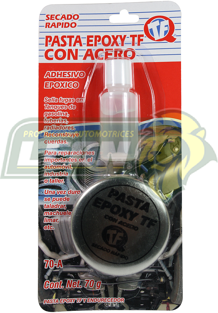 PASTA EPOXI CON ACERO SECADO RAPIDO LATA 70 g