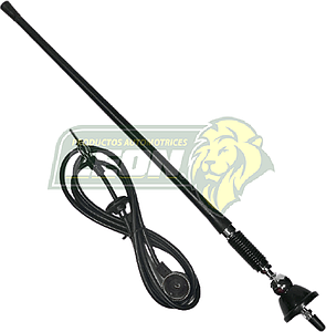 ANTENA HULE COLA DE RATA BASE GIRATORIA