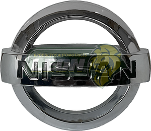EMBLEMA PARRILLA NISSAN VERSA 12-15 C/PATAS (E074) ØA: 11 cm, ØB: 13 cm