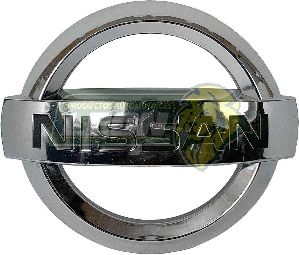 EMBLEMA PARRILLA NISSAN VERSA C/PATAS 15-16 (E087) ØA: 12 cm, ØB: 14 cm