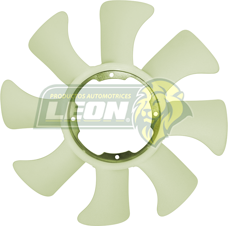 VENTILADOR NAILON NISSAN URVAN DIESEL 2.5L 09-10 HO777A 8 ASPAS T/ORIGINAL  CENTRO DE METAL ØI: 13-14.7 cm, ØE: 41 cm