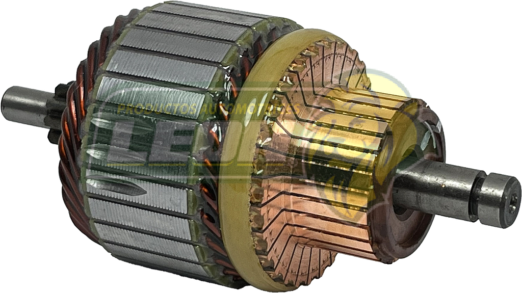 ARMADURA TIPO BOSCH DODGE, MERCEDES, MINI COOPER, CHEVROLET, RENAULT, NISSAN, PLYMOUTH 98-04, 12 VOLTS 9 ASTRIAS (1004011089, 17790, 17854, 17855, WAI 61-9150, A91501)