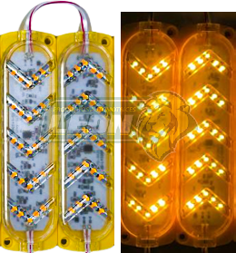 MODULO DE LED FUNCION DIRECCIONAL COLOR AMARILLO