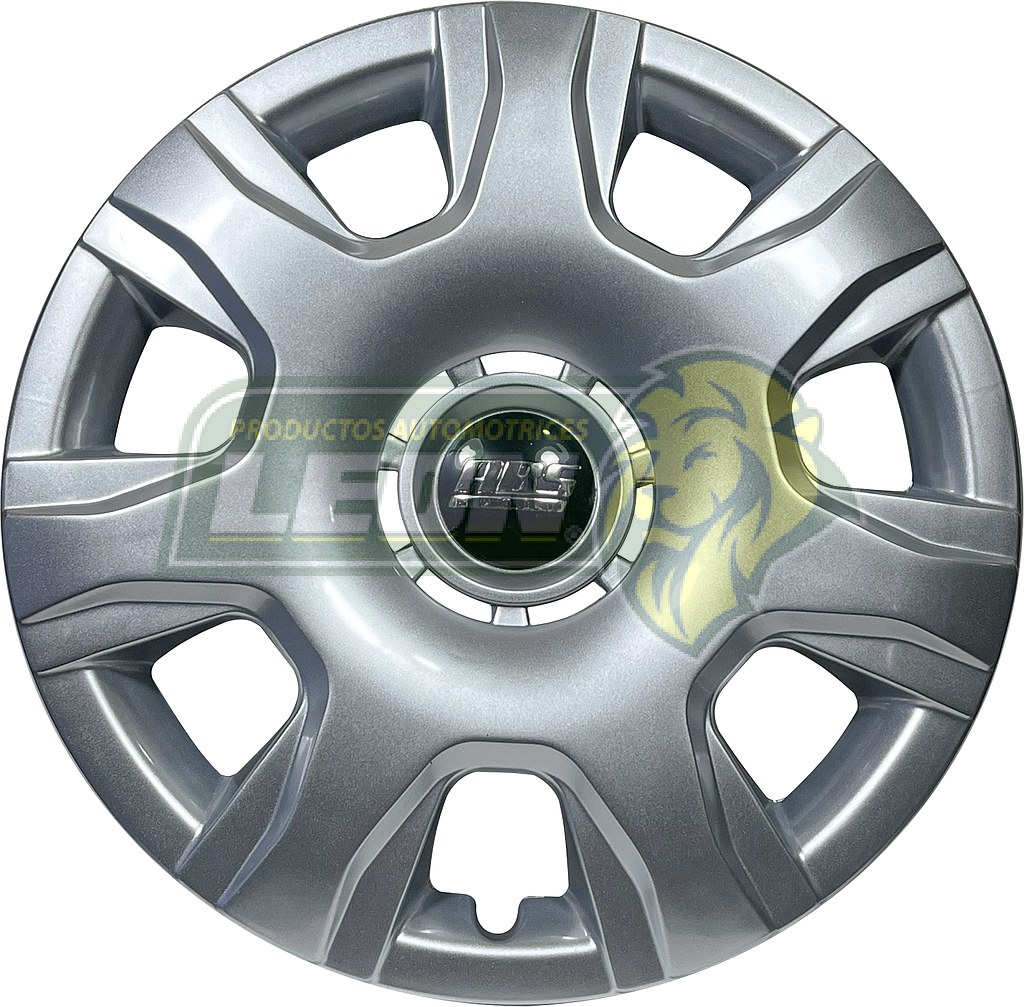 TAPON DE RIN 15” SPORT LGR RIN MOD. 0061 COLOR GRIS MOD. TOYOTA HIACE  (JGO. c/4 pz.) ABS