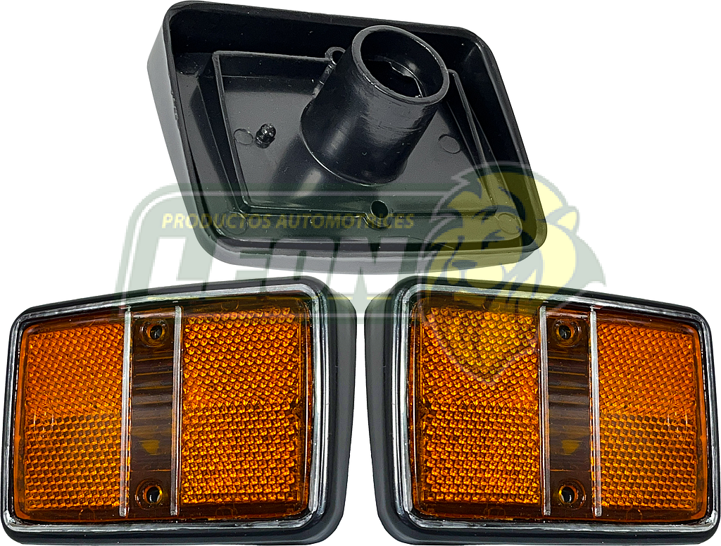 REFLEJANTE LATERIAL VW CARIBE 74-87, RABBIT, CABRIO, CADDY (21VW) AMBAR